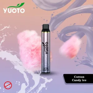Yuoto Luscious 3000 Puffs Disposable Vape - Cotton Candy Ice