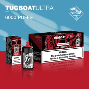 Tugboat Ultra 6000 Puffs Disposable Rechargeable Type-C - RED ENERGY