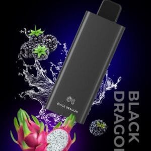 HQD Cuvie Slick 6000 Puff Disposable Vape - Black Dragon