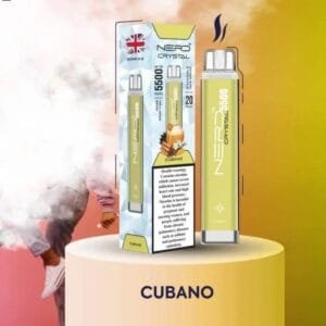 Nerd Crystal 5500, Nerd 5500 puffs, Crystal 5500, disposable vape - CUBANO