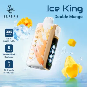 Elf Bar Ice King, Ice King 30000, Elf Bar 30000 puffs, disposable vape In Dubai - Double Mango, 1pc