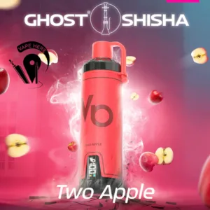 GHOST SHISHA 15000 PUFFS DISPOSABLE VAPE 5mg by Vapes Bar - Two Apple