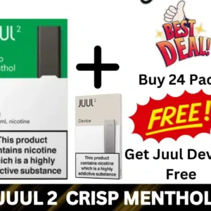Buy Juul 2 Crisp Menthol Get Free Juul 2 Kit