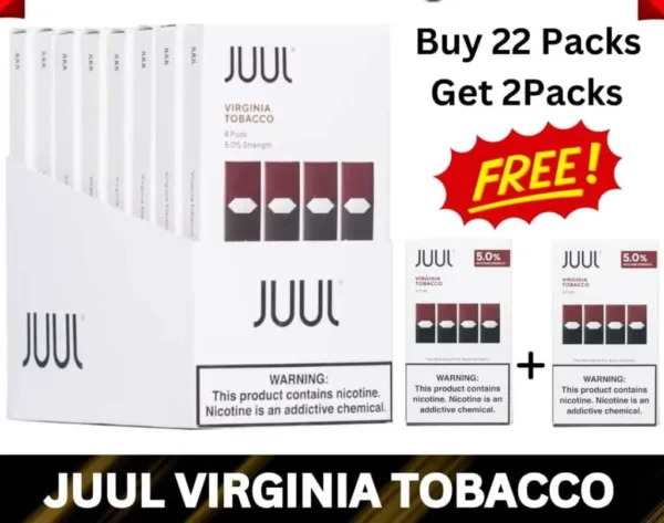 Juul Pods Virginia Tobacco 5% Offer In Dubai
