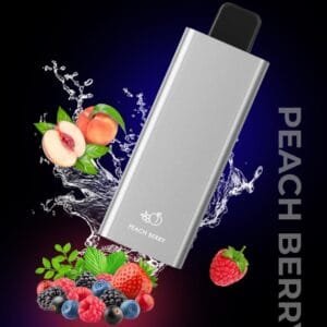 HQD Cuvie Slick 6000 Puff Disposable Vape - Peach Berry