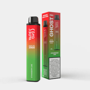 Ghost Pro 3500 Disposable Vape In Dubai. - Strawberry Lime