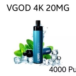 VGOD 4K Vape Disposable Pod Rechargeable 4000 Puffs best price in uae mint