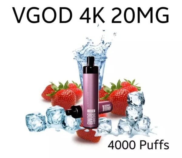 VGOD 4K Vape Disposable Pod Rechargeable 4000 Puffs best price in UAE