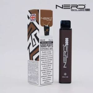 NERD Square 5000 Puffs Disposable Vape Dubai - Cola ice