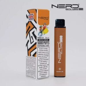 NERD Square 5000 Puffs Disposable Vape Dubai - Mango Ice