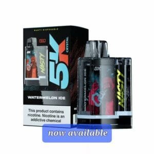 NASTY 5K CRYSTAL DISPOSABLE vape 5000 PUFFS best price in Dubai - Watermelon Ice