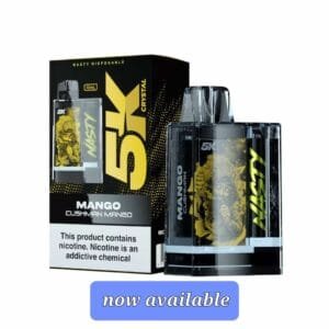 NASTY 5K CRYSTAL DISPOSABLE vape 5000 PUFFS best price in Dubai - Cushman Mango