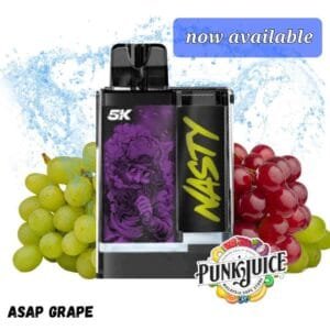 NASTY 5K CRYSTAL DISPOSABLE vape 5000 PUFFS best price in Dubai - Grape