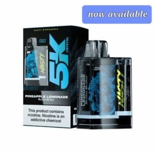 NASTY 5K CRYSTAL DISPOSABLE vape 5000 PUFFS best price in Dubai - Pineapple Lemonade