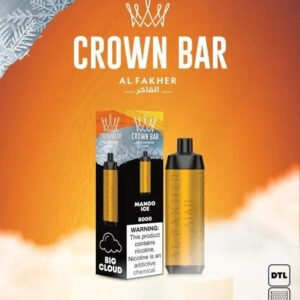 Al Fakher Crown Bar 8000 Puffs 5mg DTL (BIG CLOUD) ihn Dubai.