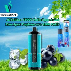Al Fakher Crown Bar 40000 Puffs Box of 10 pcs Dubai | Bulk Vape Offer UAE