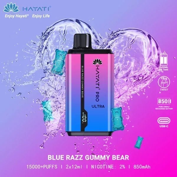Hayati Pro Max 15000 Puffs Disposable Vape – Original, 2% Nic, Free UAE Delivery - Image 8