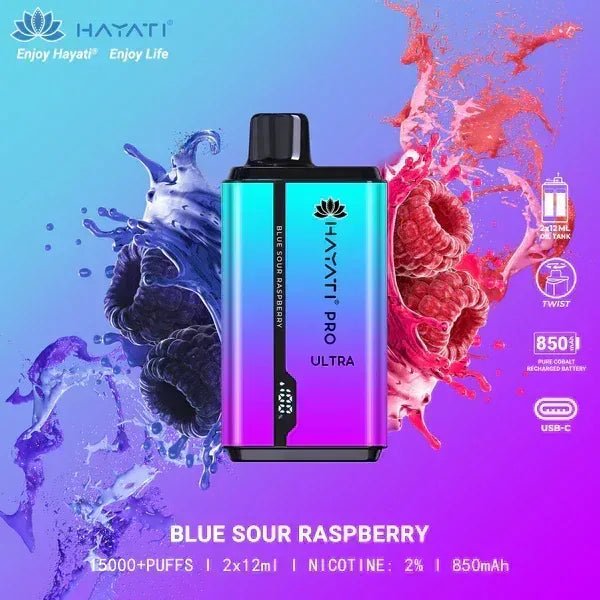 Hayati Pro Max 15000 Puffs Disposable Vape – Original, 2% Nic, Free UAE Delivery - Image 3