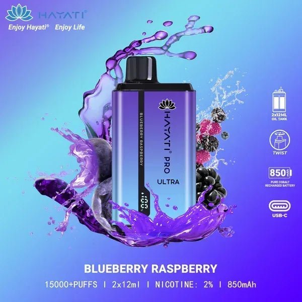 Hayati Pro Max 15000 Puffs Disposable Vape – Original, 2% Nic, Free UAE Delivery - Image 9