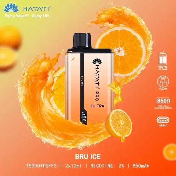 Hayati Pro Max 15000 Puffs Disposable Vape – Original, 2% Nic, Free UAE Delivery - Image 12