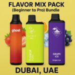 Flavor Mix Pack (Beginner to Pro) Bundle ( Ghost, Elf Bar, Tugboat)  In Dubai, UAE