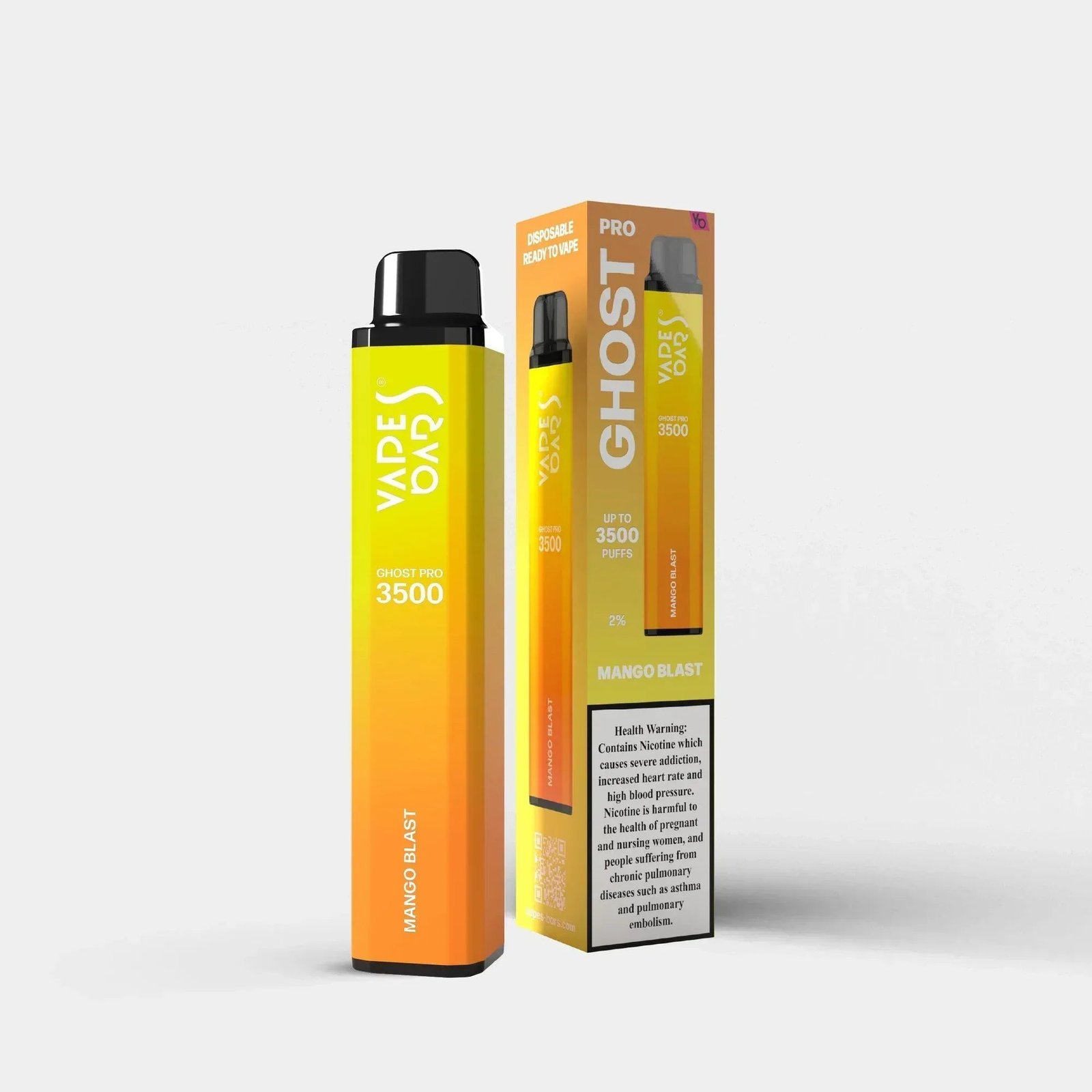 Vapes Bars Ghost Pro 2% nicotine 3500 Puff Disposable in Dubai - Image 27