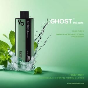 Vapes Bars Ghost Pro 2% nicotine 7000 Puff Disposable in Dubai