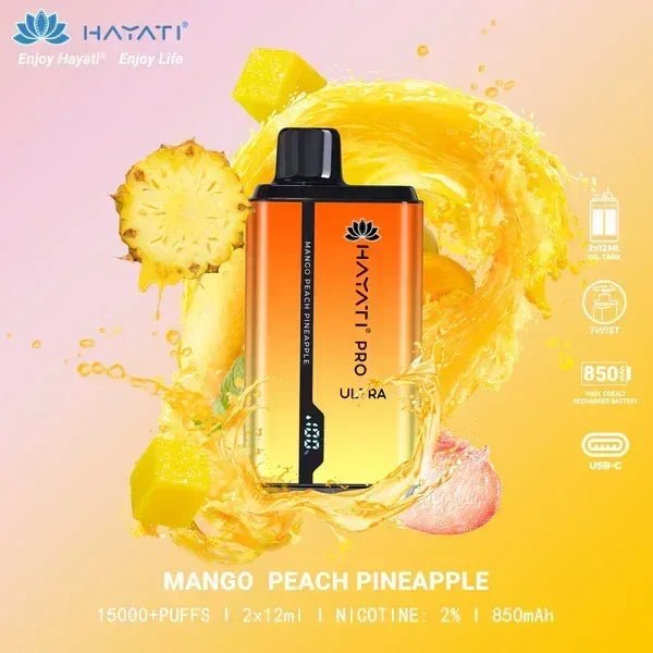 Hayati Pro Max 15000 Puffs Disposable Vape – Original, 2% Nic, Free UAE Delivery - Image 14