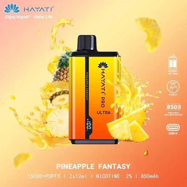 Hayati Pro Max 15000 Puffs Disposable Vape – Original, 2% Nic, Free UAE Delivery - Image 15