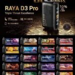 Elf bar Raya d3 pro 30000 puffs 50mg nicotine triple mode disposable