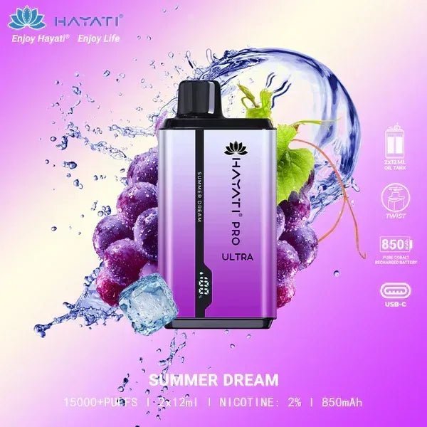 Hayati Pro Max 15000 Puffs Disposable Vape – Original, 2% Nic, Free UAE Delivery - Image 5