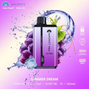 Hayati Pro Max 15000 Puffs Disposable Vape – Original, 2% Nic, Free UAE Delivery