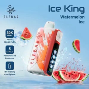 Elf Bar Ice King, Ice King 30000, Elf Bar 30000 puffs, disposable vape In Dubai