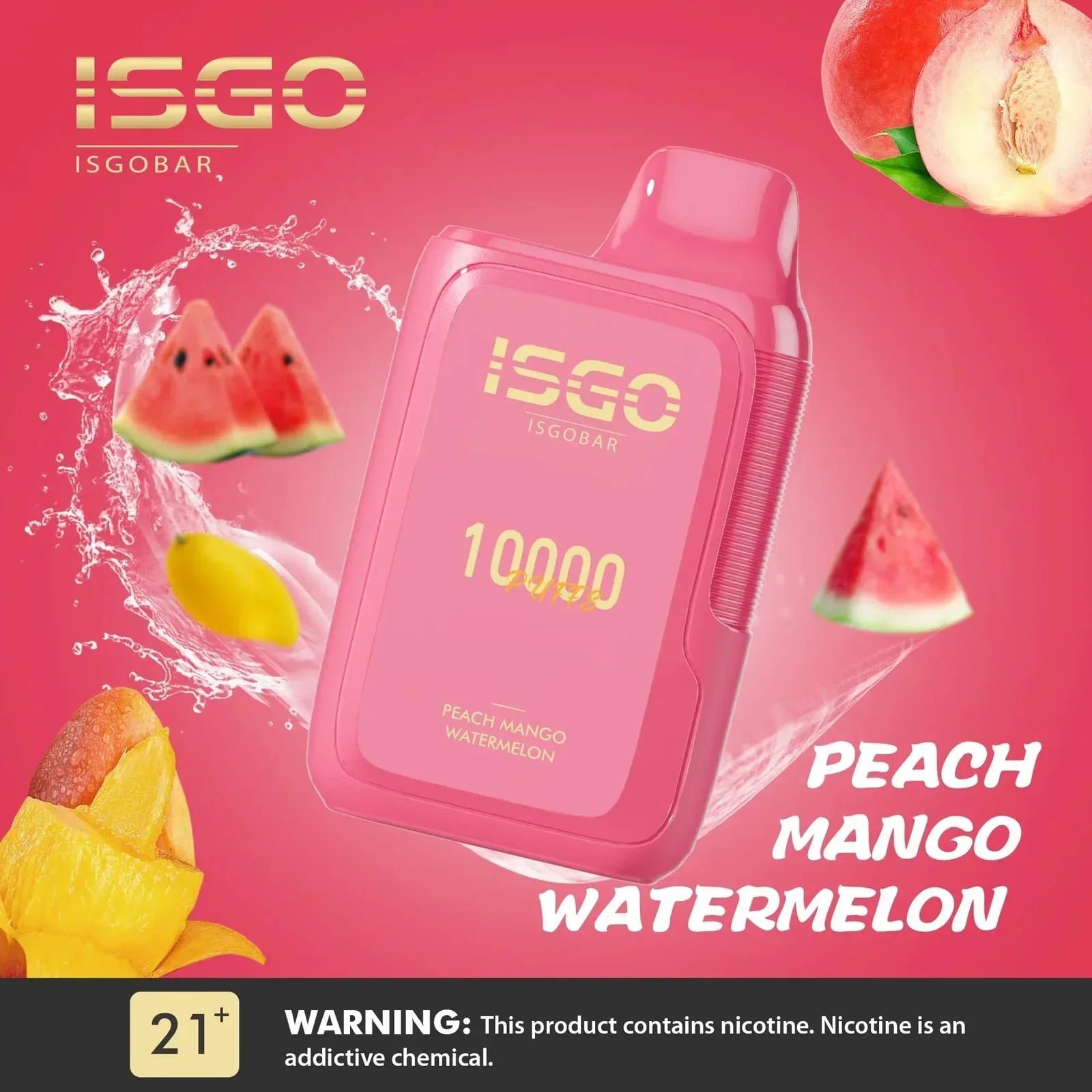 ISGO Bar 10000 Puffs Disposables Vape 5% - Image 8