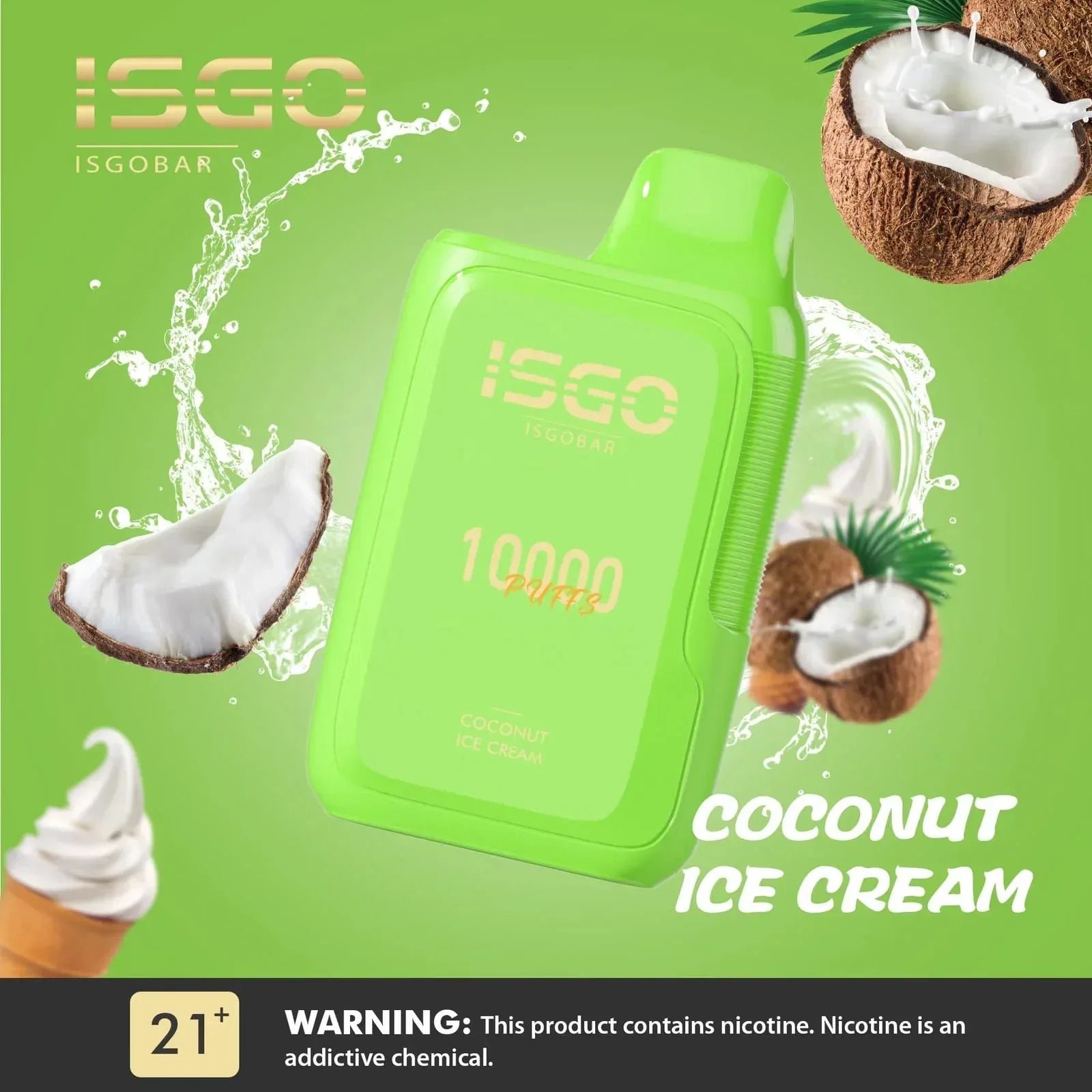 ISGO Bar 10000 Puffs Disposables Vape 5% - Image 6