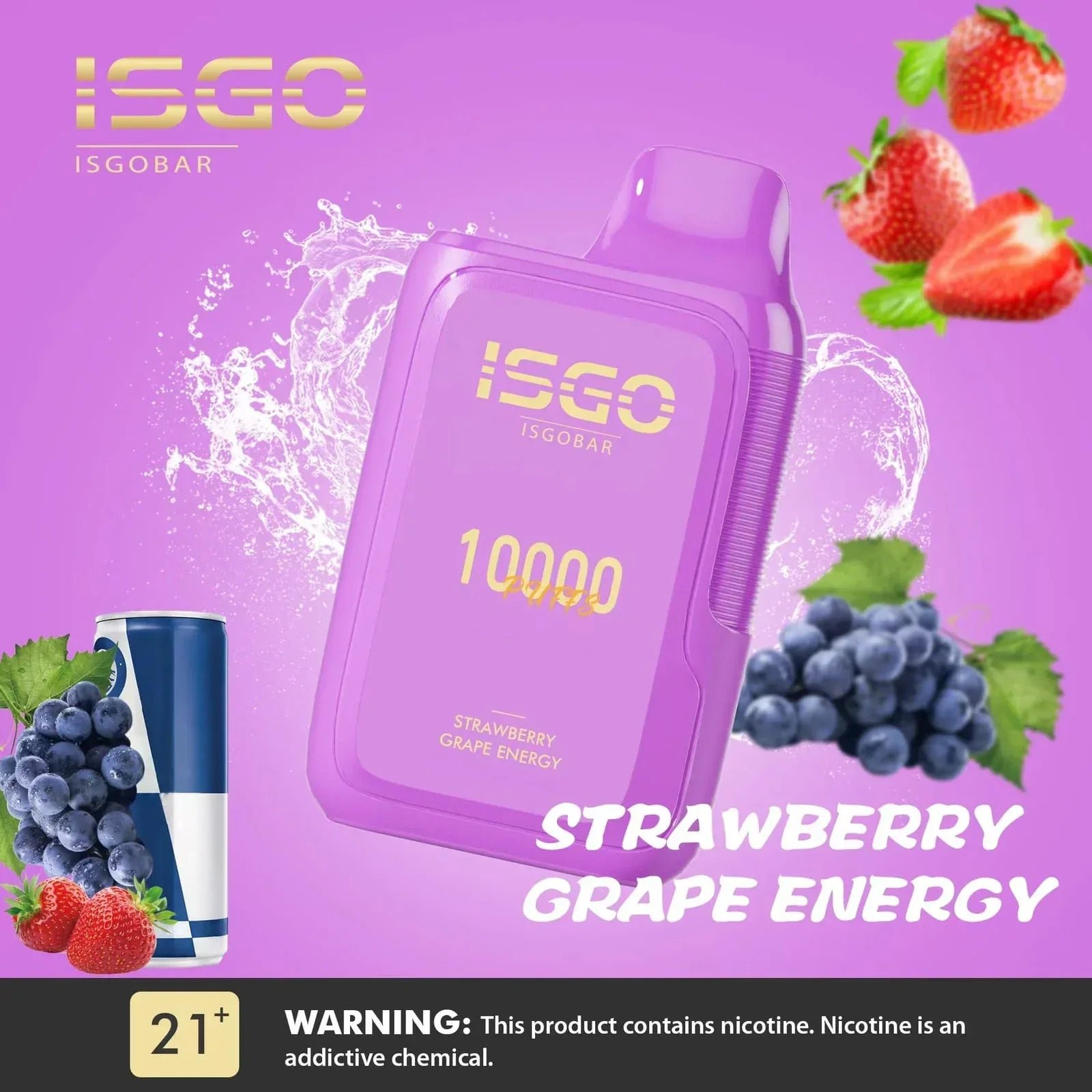 ISGO Bar 10000 Puffs Disposables Vape 5% - Image 13
