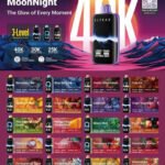 Buy Online ELF BAR Moon Night - 40000/40k Puffs Dubai