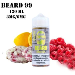 Beard Vape Co No.99 Lemon Raspberry Cookie 120ml E-Juice