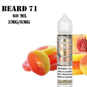 Beard Vape Co No.71 Sweet Sour Sugar Peach 60ml E-Juice