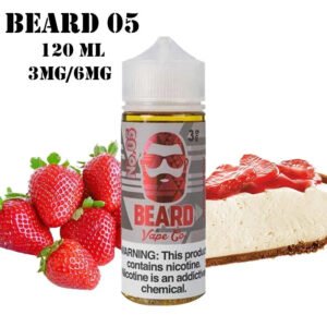 Beard Vape Co No.05 Strawberry Cheesecake 60ml & 120ml E-Juice