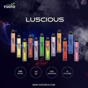 Yuoto Luscious 3000 Puffs Disposable Vape