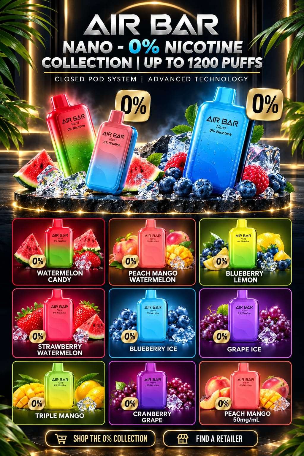 Air Bar Nano 0% Nicotine